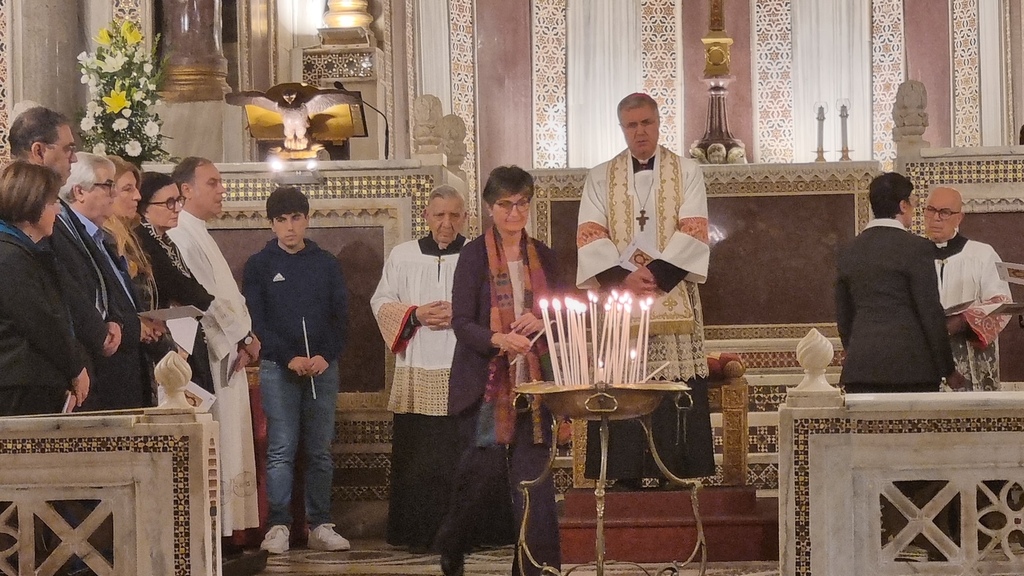 Preghiera per la Pace a Palermo, presieduta dall'arcivescovo, mons. Corrado Lorefice