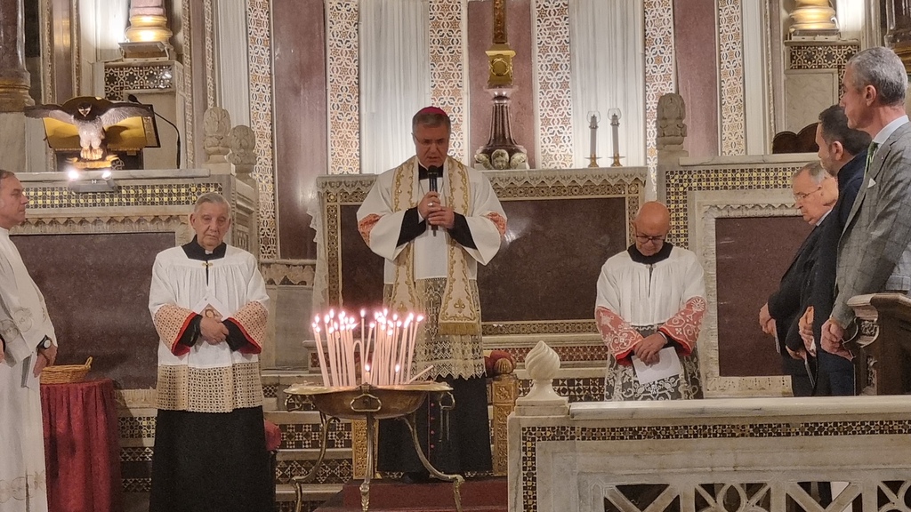 Preghiera per la Pace a Palermo, presieduta dall'arcivescovo, mons. Corrado Lorefice
