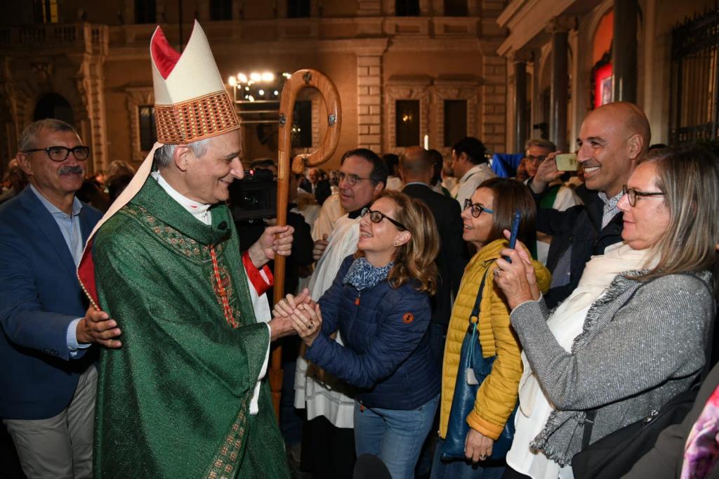 Trastevere przyjmuje Matteo Zuppiego, nowego kardynała: „Powołani do życia w komunii i współczuciu”