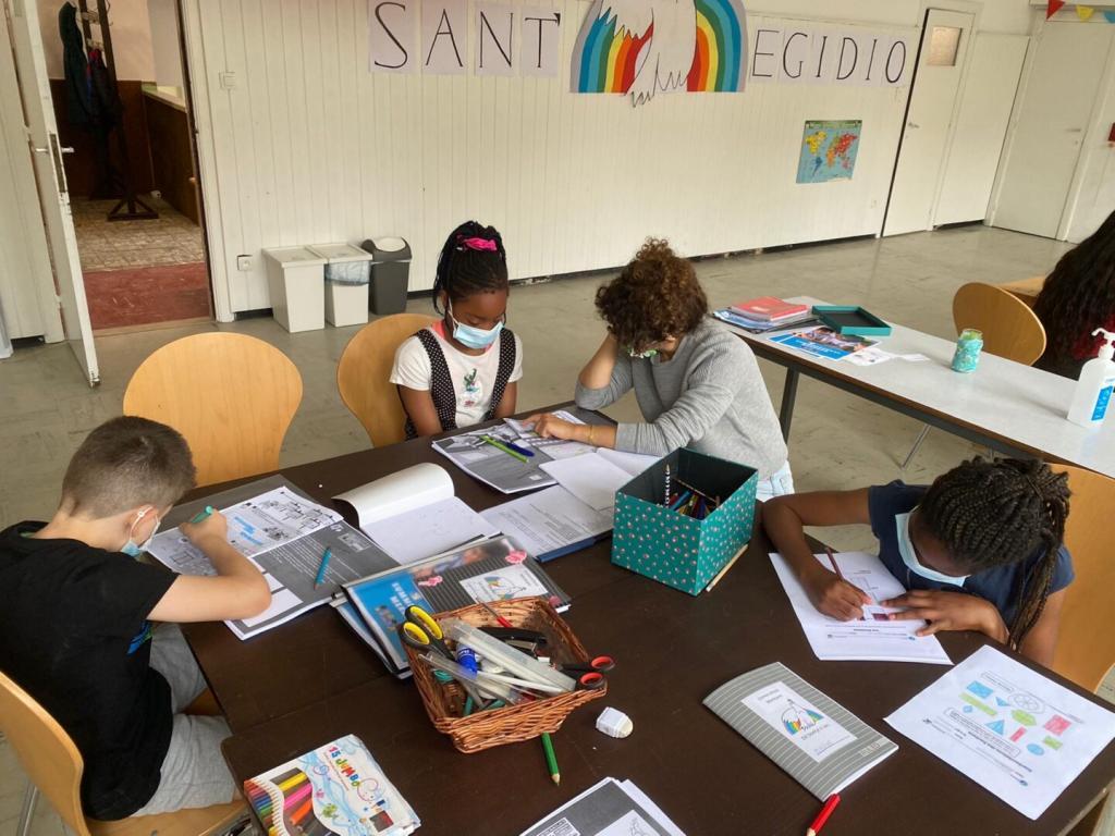 Summer School der Gemeinschaft Sant'Egidio für Kinder am Stadtrand von Antwerpen und Brüssel