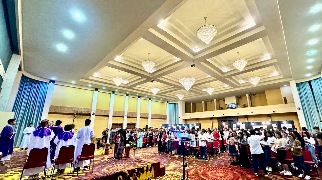 印度尼西亚爪哇岛团体在雅加达聚会，庆祝圣艾智德（Sant'Egidio）诞辰56 周年
