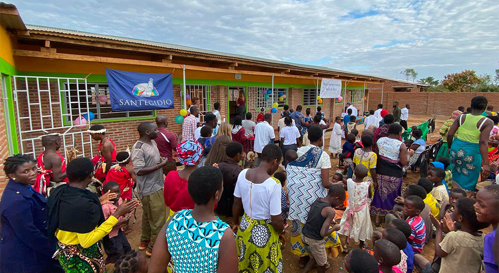 In Balaka, Malawi, wurde der Kindergarten 
