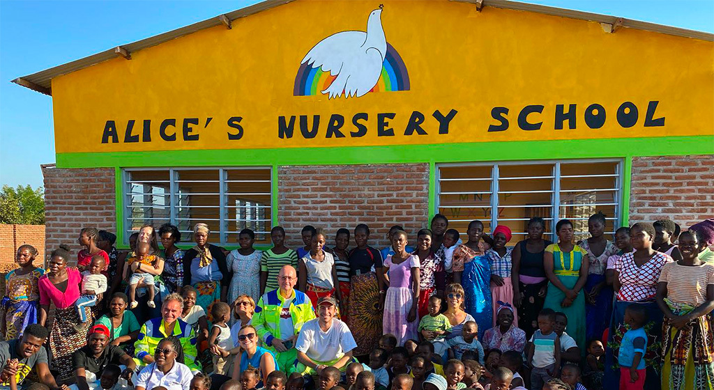 A Balaka (Malawi) han inaugurat l'“Alice's Kindergarten”, 