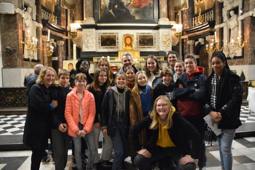 Marco Impagliazzo zu Besuch bei der Gemeinschaft Sant'Egidio in Belgien an den Orten der Solidarität und Freundschaft