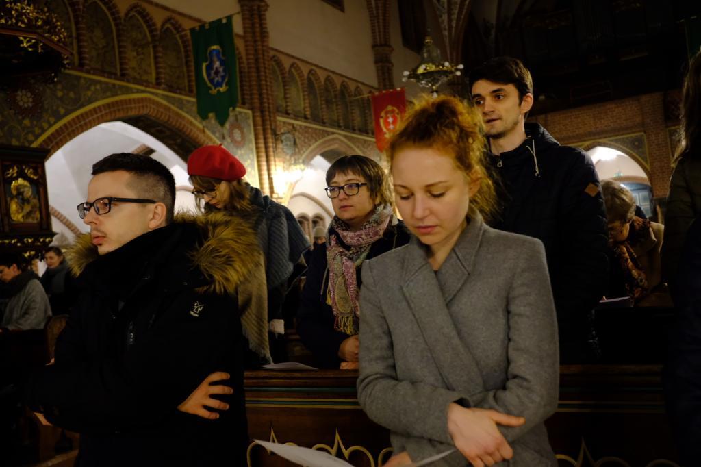 Les Communautés de Sant'Egidio de la Pologne en pèlerins de paix à Dantzig