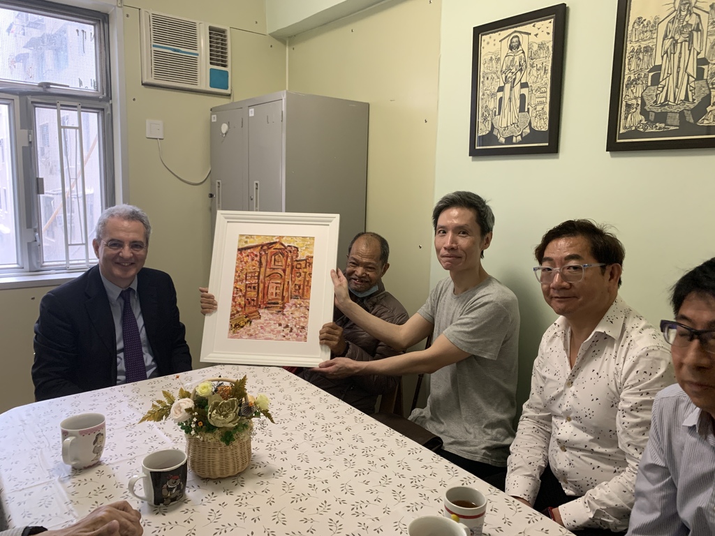 Hong Kong, Marco Impagliazzo's visit for the conference 'Friends of the Poor, Friends of Peace'.