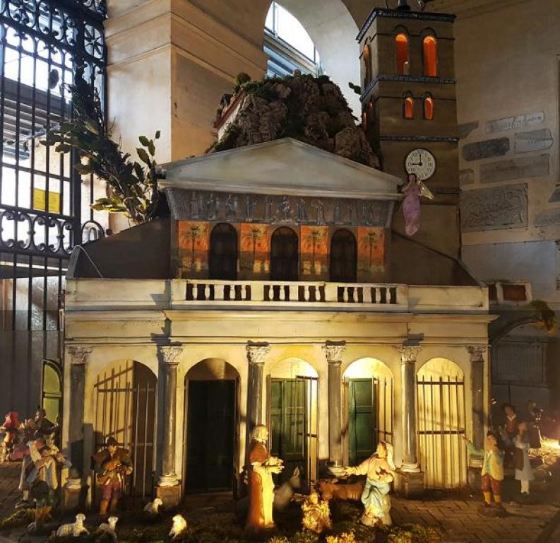 Visita el pessebre de Santa Maria de Trastevere: al voltant de Jesús que neix, un poble de pobres recupera l'esperança
