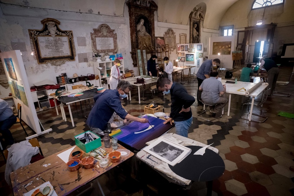 Il Laboratorio d'Arte di Sant'Egidio dell'Oratorio di Trinità dei Pellegrini, a Campo dei Fiori,  partecipa alla IX edizione di Open House Roma 