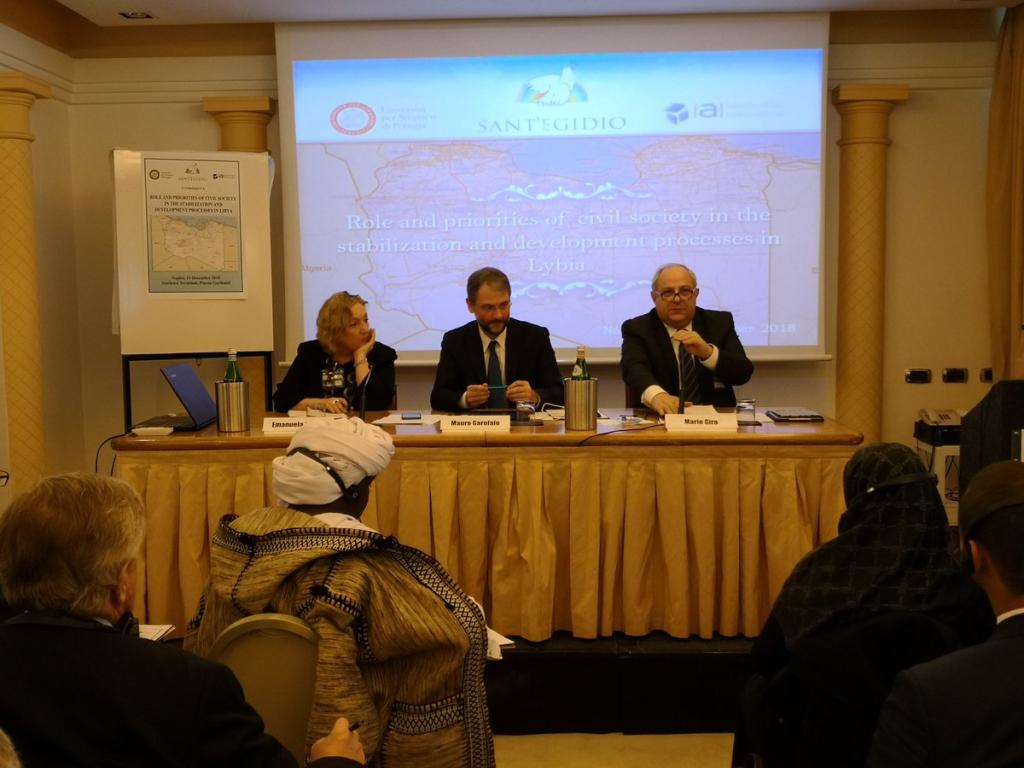 Libyen: Neapel – 13. Dezember ein erstes Treffen der Vertreter der Zivilgesellschaft
