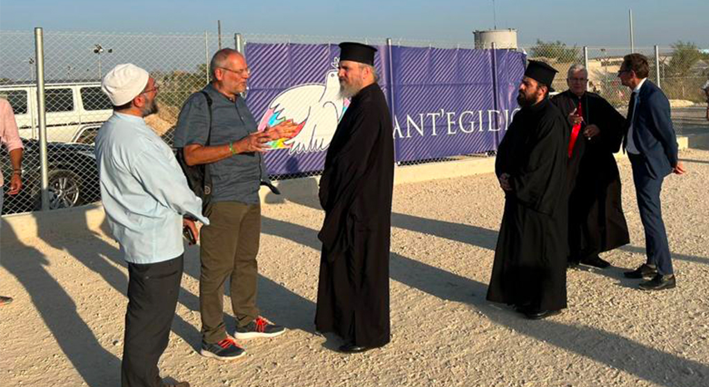 Besondere Besuche und tiefe Zufriedenheit beim Abschluss des Einsatzes im Zelt der Freundschaft auf Zypern
