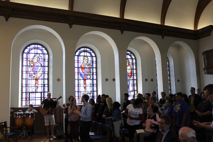 La joie et la fête pour le cinquantième anniversaire de Sant'Egidio à Boston
