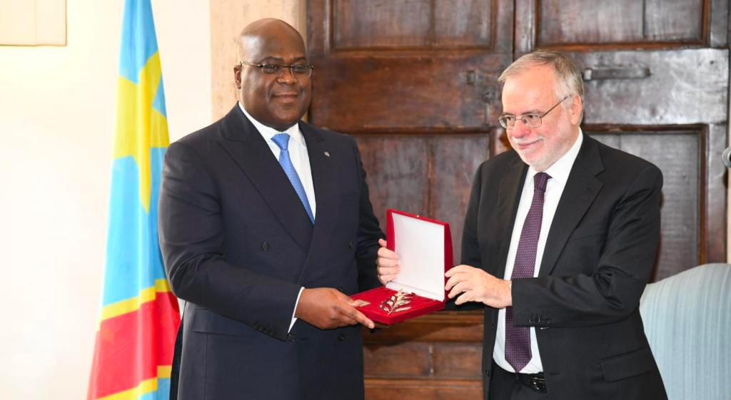 Kongo, Präsident Tshisekedi zu Besuch in Sant'Egidio