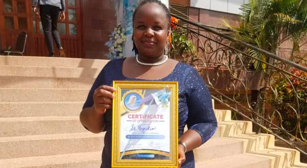 Sant'Egidio in Kampala awarded for spreading a culture of peace and humanity