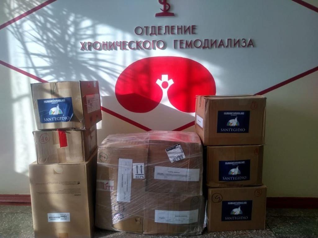 Hilfen für die Ukraine: Medikamente, Hilfsgüter und Aufnahme der Geflüchteten