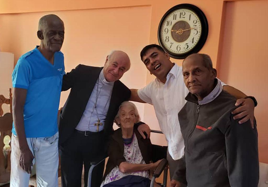En Cuba Vincenzo Paglia visita la casa de familia para ancianos de Sant’Egidio