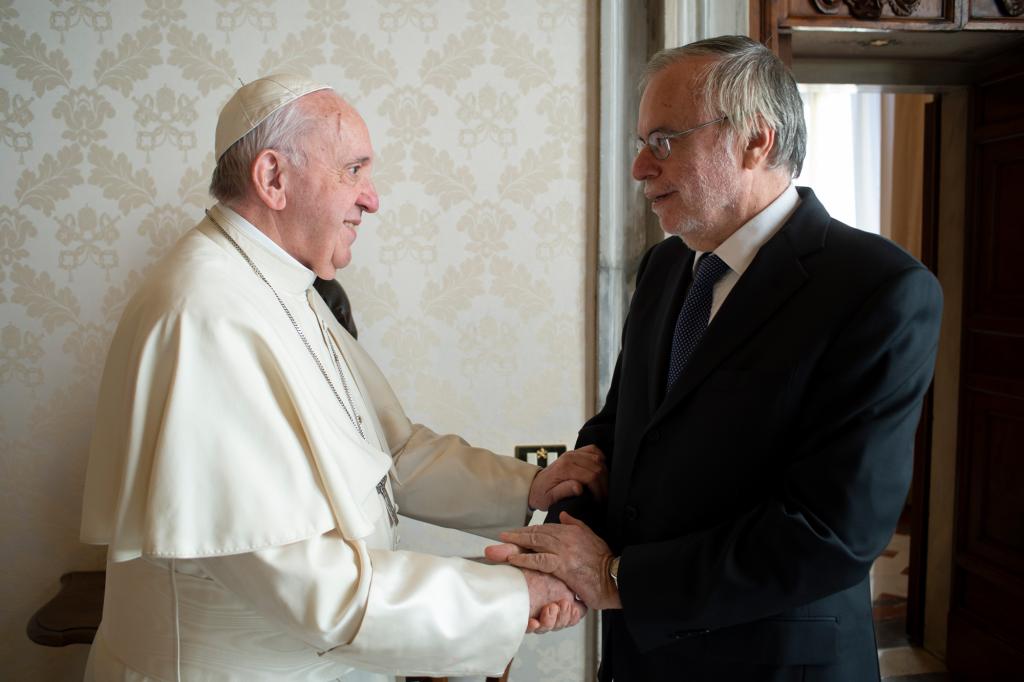Le pape François a reçu Andrea Riccardi en audience : la pauvreté, la paix et l'avenir de l'Afrique étaient au cœur de l'entretien