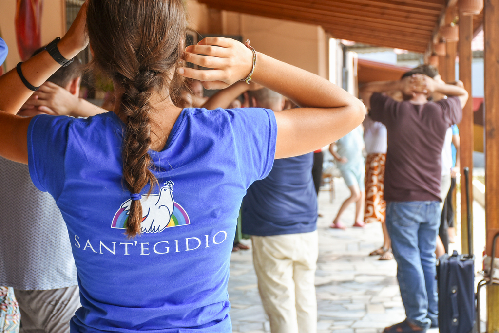 Albania, Youth for Peace's #santegidiosummer with children, disabled and sick people