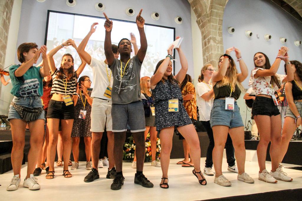 Global friendship, Treffen von Jugendlichen aus aller Welt in Rom, 13. bis 15. Juli