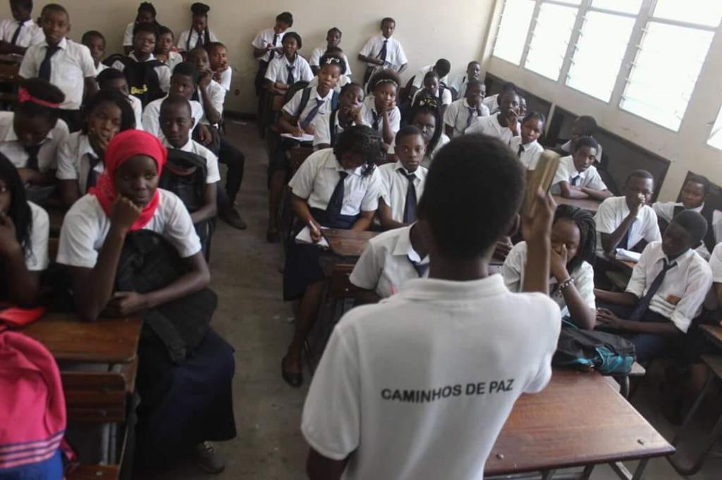 La herencia de paz se difunde con entusiasmo entre los jóvenes de Mozambique