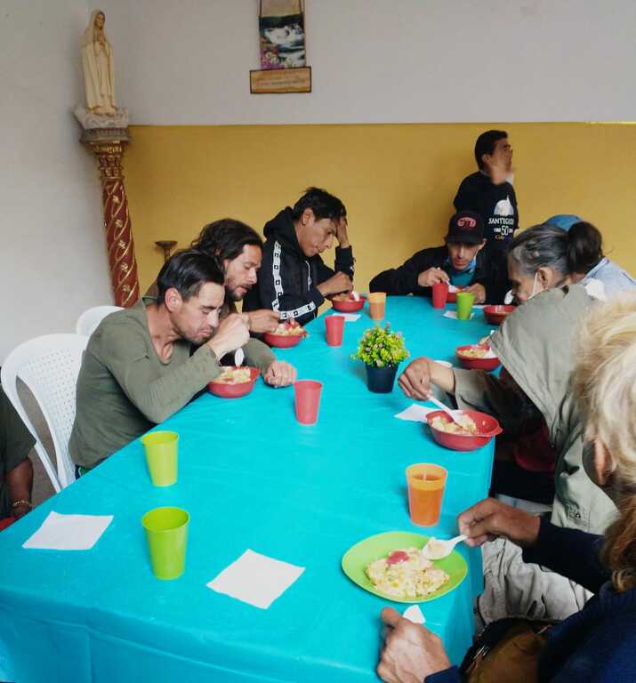 Een restaurant voor de armsten geopend in Bogotà