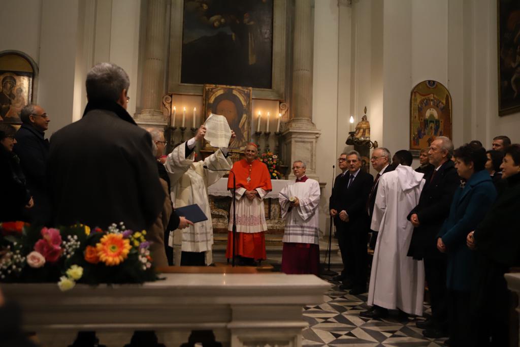 Crida del cardenal Zuppi després de rebre a Roma el títol de Sant'Egidio: 