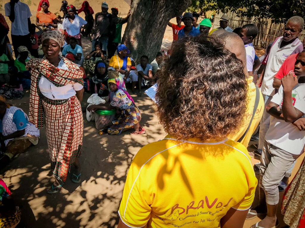 Il programma Bravo! in aiuto dei rifugiati interni del Nord del Mozambico