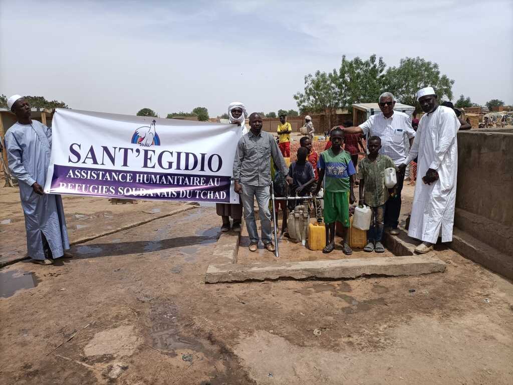 Guerra de Sudán: Sant'Egidio ayuda a los refugiados desplazados a Chad