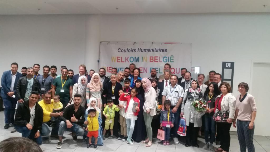 Llegan a Bélgica 29 refugiados sirios que estaban en Turquía gracias a los corredores humanitarios