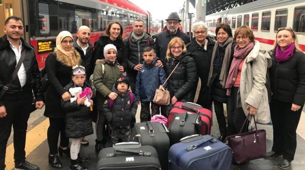 Las comunidades judías italianas se suman a los corredores humanitarios de Sant’Egidio y la FCEI. Acogen a la primera familia en Milán