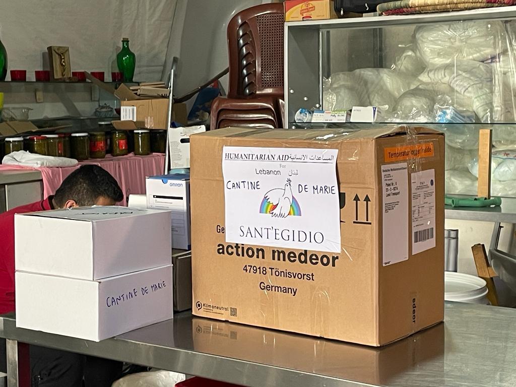 Lebanon, medicines and healthcare supplies: Sant'Egidio in support of a population coping with an acute crisis