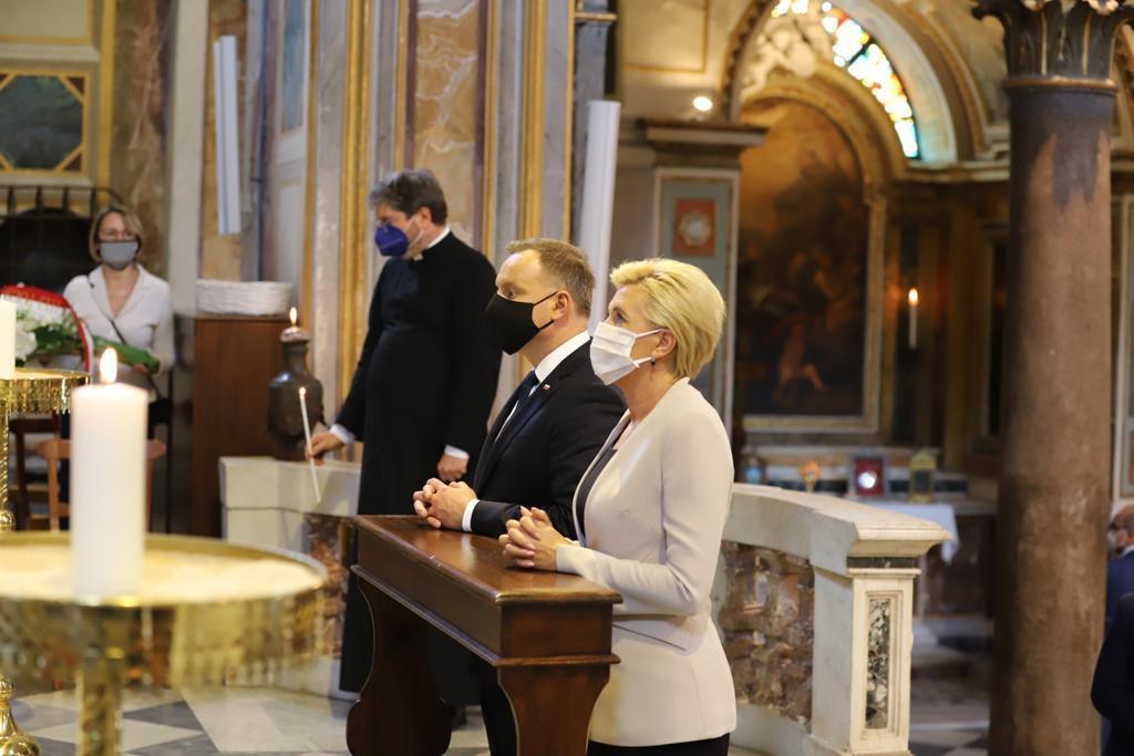 El president polonès Duda visita la Comunitat de Sant'Egidio