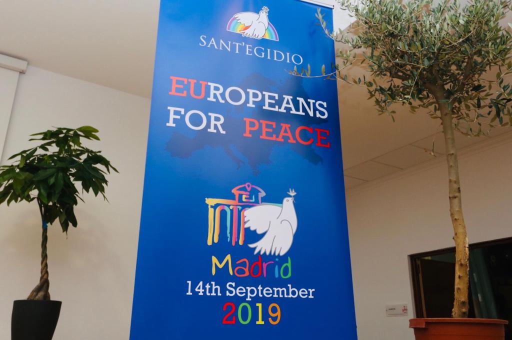 Treffen Europeans for Peace, europäische Jugendliche für 