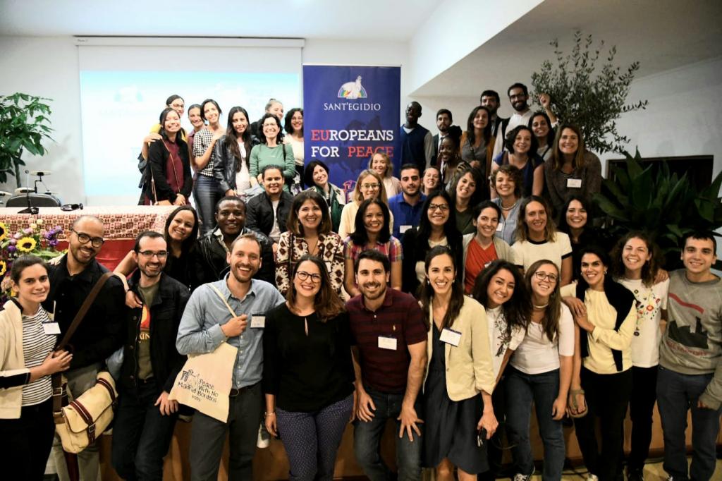 Europeans for Peace: young people of 15 European countries together in Madrid voor a 'Peace with No Borders'