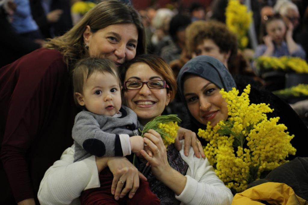 #IWD2018: Warm wishes from Sant'Egidio to all women working for peace and integration.