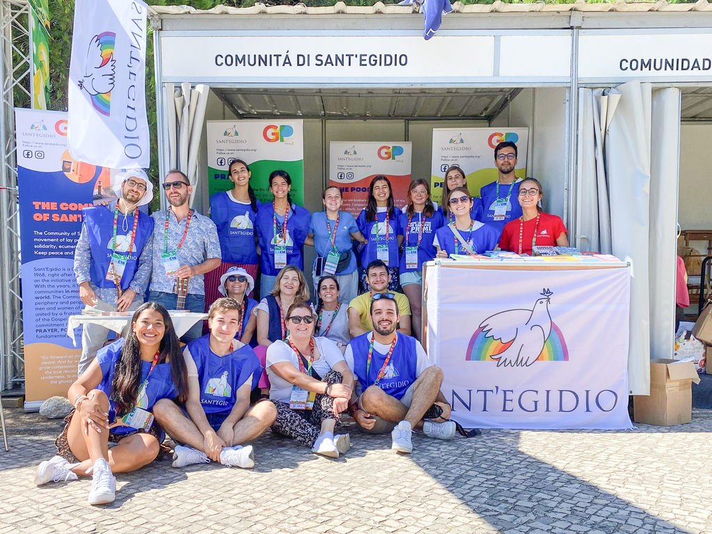 Sant'Egidio a Lisbona per partecipare alla Giornata Mondiale della Gioventù