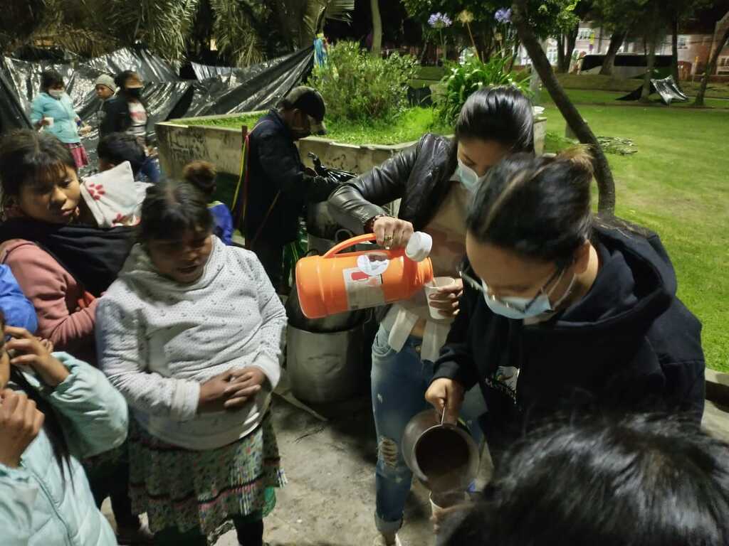 Sant'Egidio in Kolumbien organisiert solidarische Hilfen für Indigene, die Opfer von gewalttätigen Gruppen wurden und von ihrem Land vertrieben werden