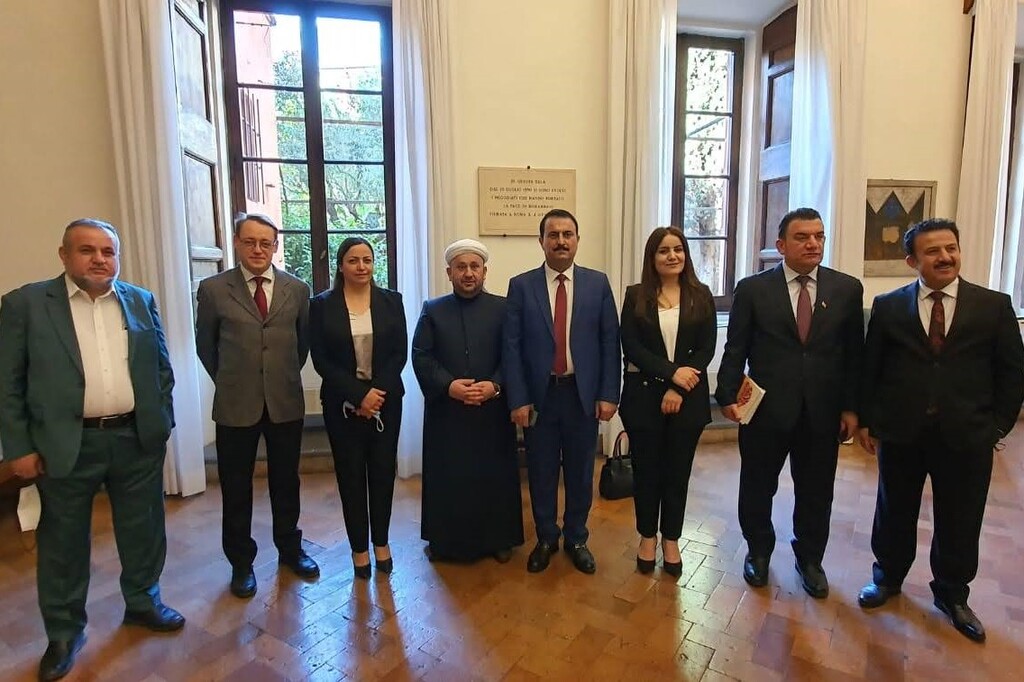 Respekt gegenüber den ethnischen und religiösen Minderheiten für die Zukunft des Irak. Eine Delegation aus dem irakischen Kurdistan bei Sant'Egidio in Rom und Brüssel