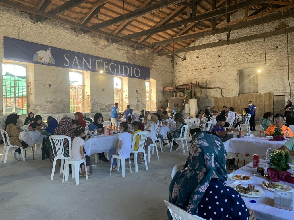 Na Lesbos otwiera się pierwsza „restauracja solidarności” Sant'Egidio dla uchodźców