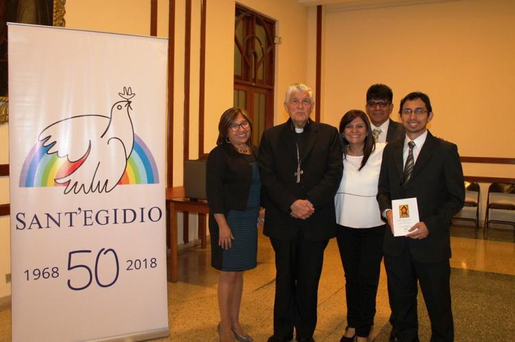 Die Gemeinschaft hat euch gelehrt zu beten, in Freundschaft zu leben und den Bedürftigen zu dienen. 50. Jahrestag von Sant’Egidio in Lima
