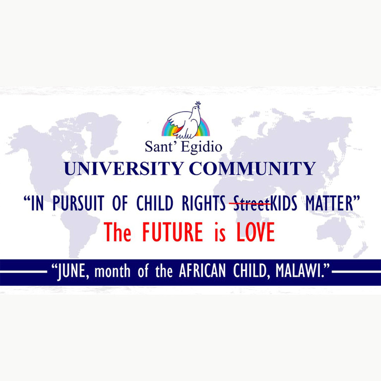 Per al dia dels infants africans, Sant'Egidio dona veu als street kids de Malawi