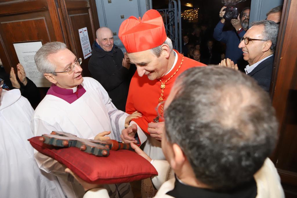 Appell von Kardinal Zuppi nach der Inbesitznahme der Titelkirche Sant'Egidio: 