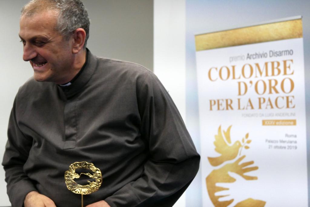 El pare Mourad rep el premi Colombe d'Oro per la pau per a Síria, pels cristians d'Orient i per la no violència