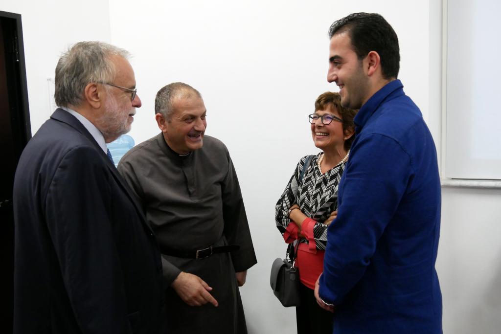 GOLDEN DOVE PEACE PRIZE TO FATHER MOURAD FOR SYRIA,  EASTERN CHRISTIANS, AND NONVIOLENCE OCTOBER 22, 2019 - ROME, ITALY