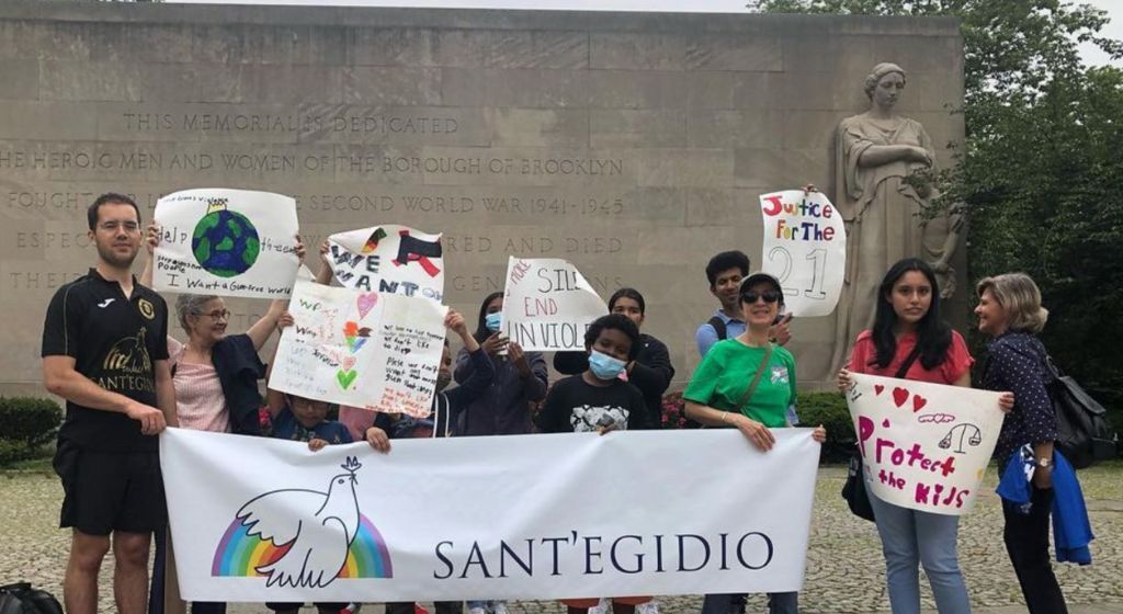The Community of Sant’Egidio of the United States attended the March for Our Lives in their respective cities, Boston, Washington Dc and New York