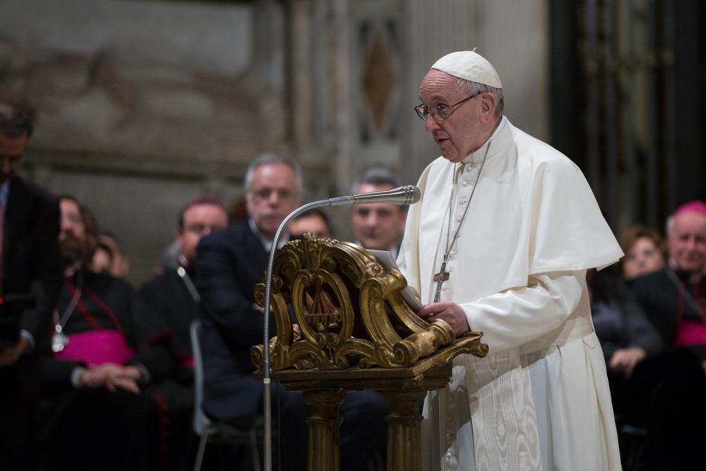 Kunjungan Paus Fransiskus ke Komunitas Sant'Egidio: Orang miskin adalah hartamu!