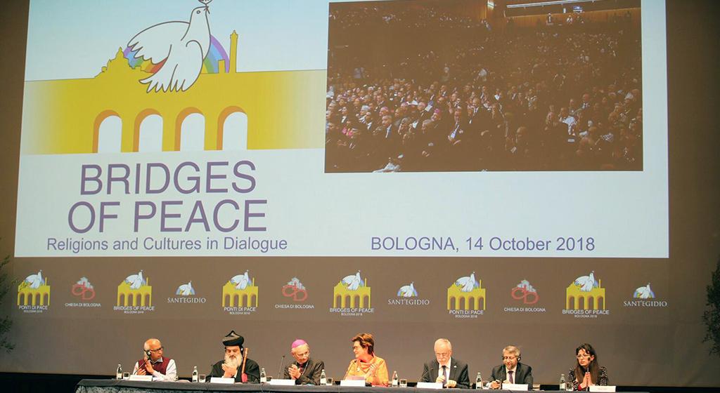 Puentes de Paz, pórticos y corredores humanitarios: el espíritu de Asís se pone nuevamente en movimiento en Bolonia en nombre del diálogo entre religiones y culturas