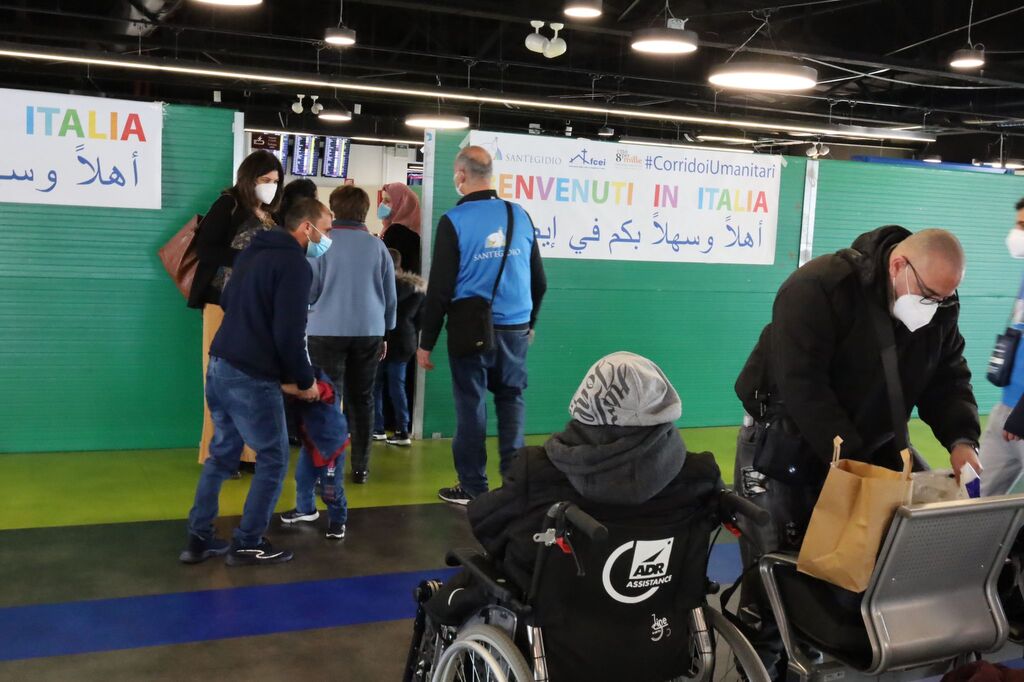 Many wars in the World. And yet hospitality doesn’t stop. Syrian refugees reach Italy thanks to the humanitarian corridors promoted by the Community of Sant’Egidio and the Italian Evangelical Churches