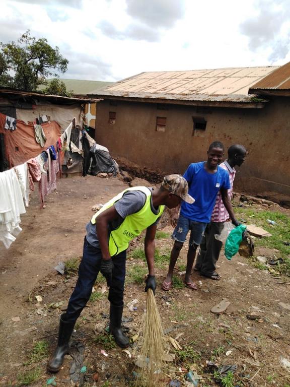 WE ARE WORKING TOGETHER TO MAKE THE KATWE SLUM IN KAMPALA (UGANDA) MORE LIVABLE