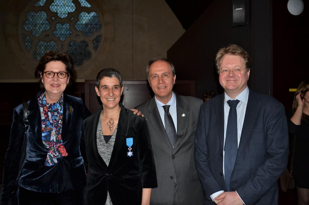 Frankrijk beloont de inzet van Sant'Egidio met een onderscheiding voor Valérie Régnier