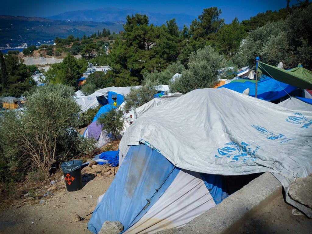 Bij de vluchtelingen op Samos: 